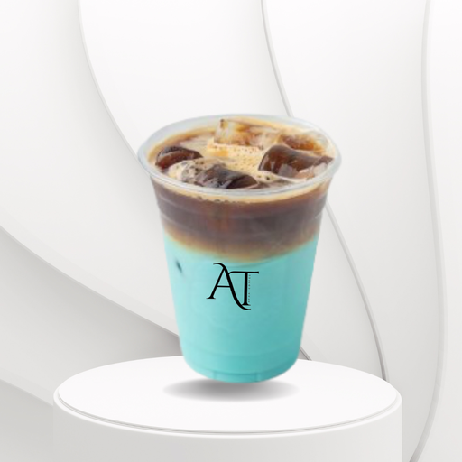 Blue latte